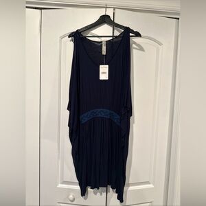 Free People Navy Sleeveless Coverup
New with Tag